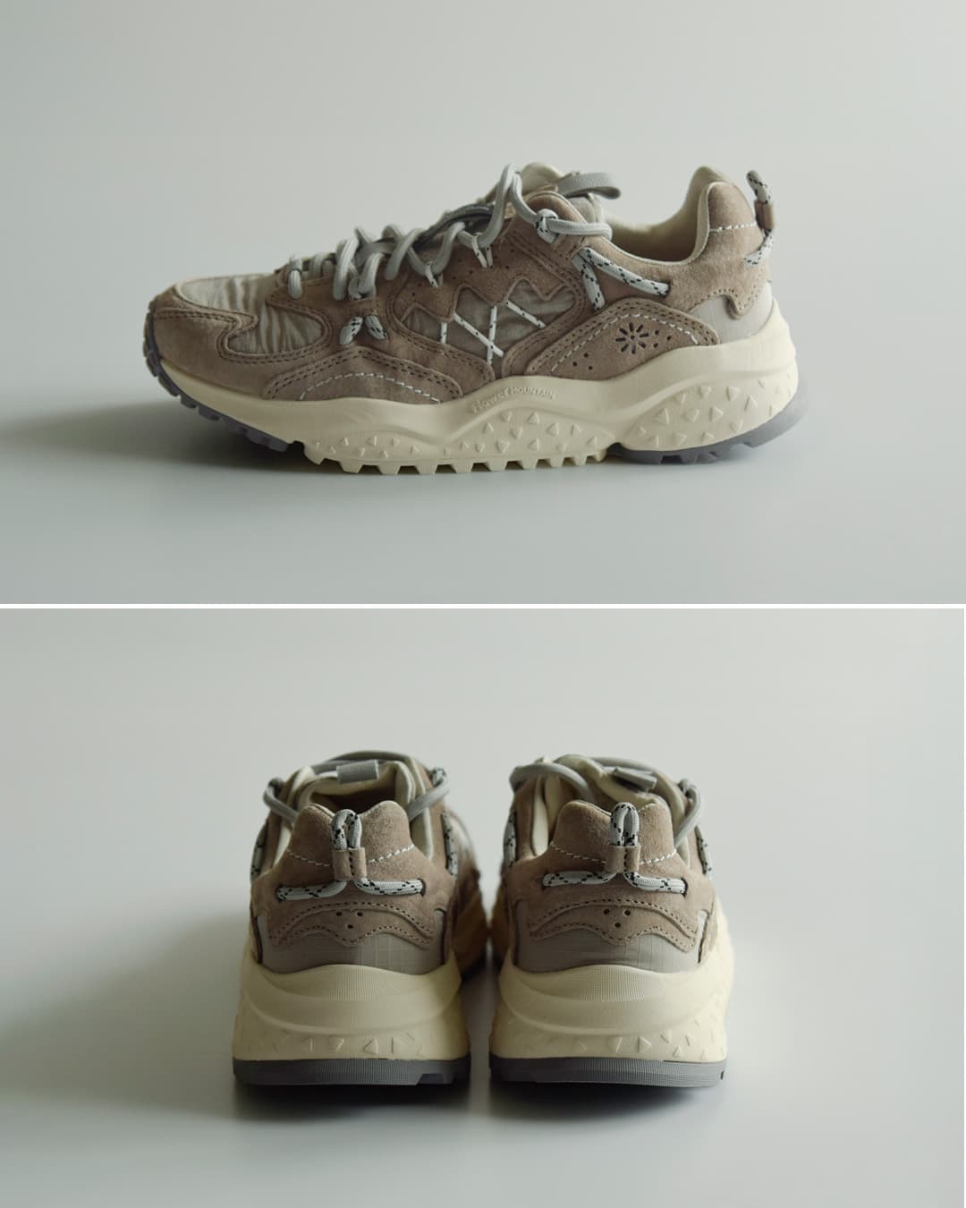 Flower MOUNTAINヤマブシ リップストップナイロン オーバーレイレザー スニーカー “YAMABUSHI” yamabushi