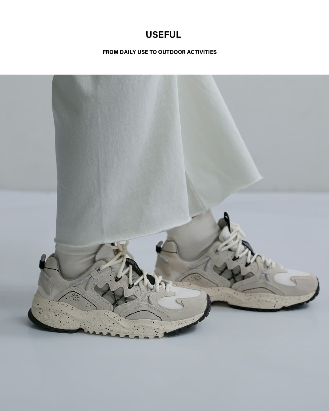 Flower MOUNTAINヤマブシ リップストップナイロン オーバーレイレザー スニーカー “YAMABUSHI” yamabushi