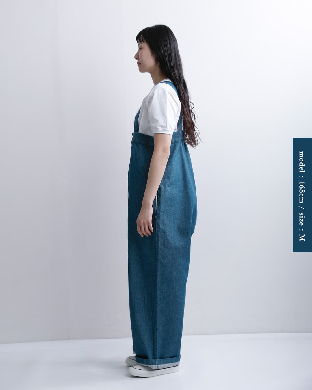 Yarmoデニム ハイライズ ブレース トラウザー パンツ yar-26ss-p32