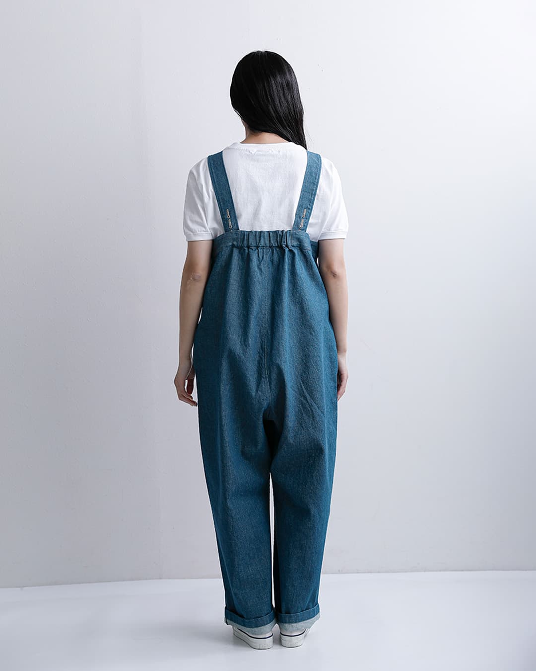 Yarmoデニム ハイライズ ブレース トラウザー パンツ yar-26ss-p32