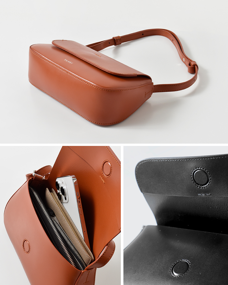 YAHKI(ヤーキ)ダブルフェイスレザークロスボディバッグyh-768