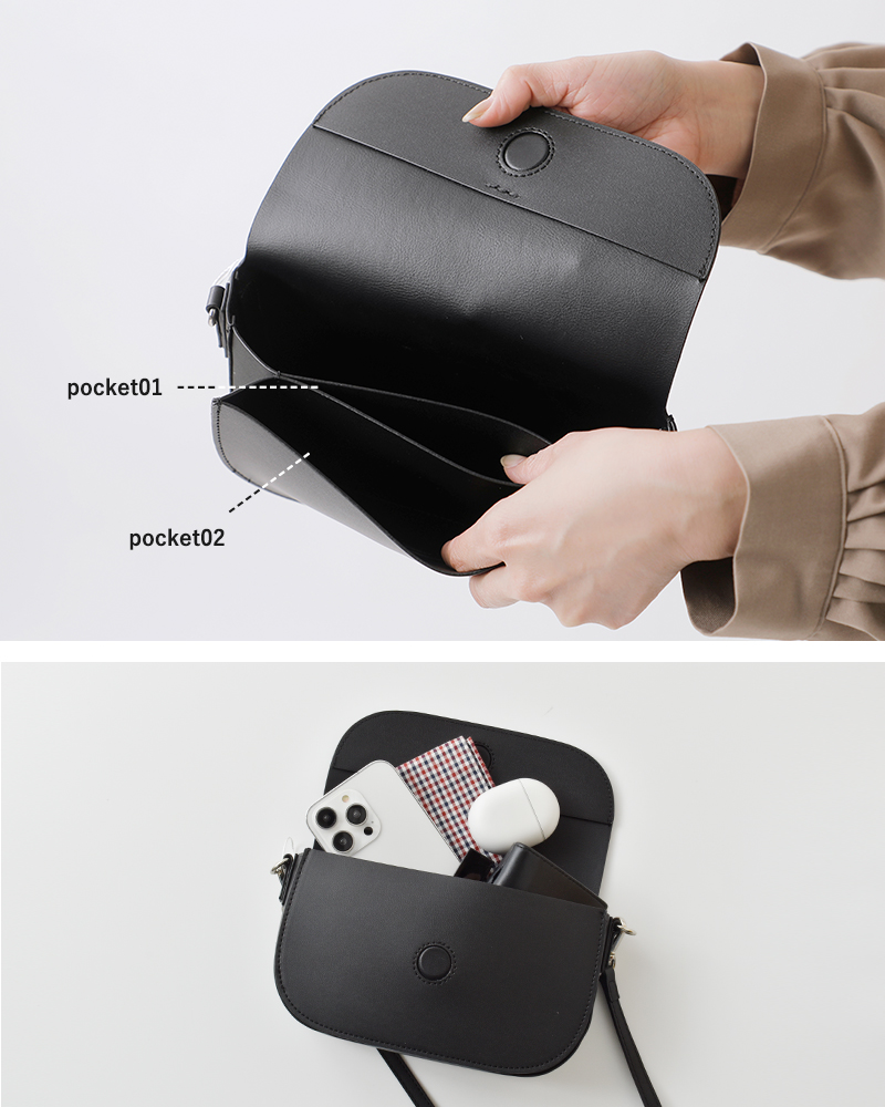 YAHKI(ヤーキ)フェイクレザーミニポシェットyh-769