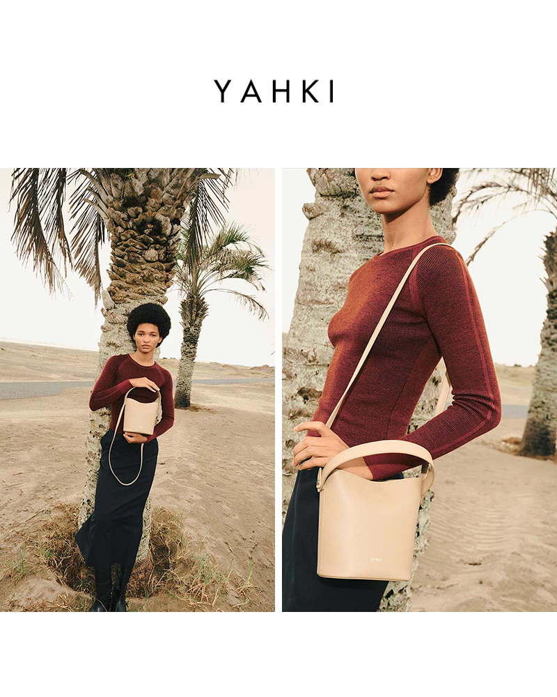 YAHKI(ヤーキ)フェイクレザークロスボディバッグyh-770