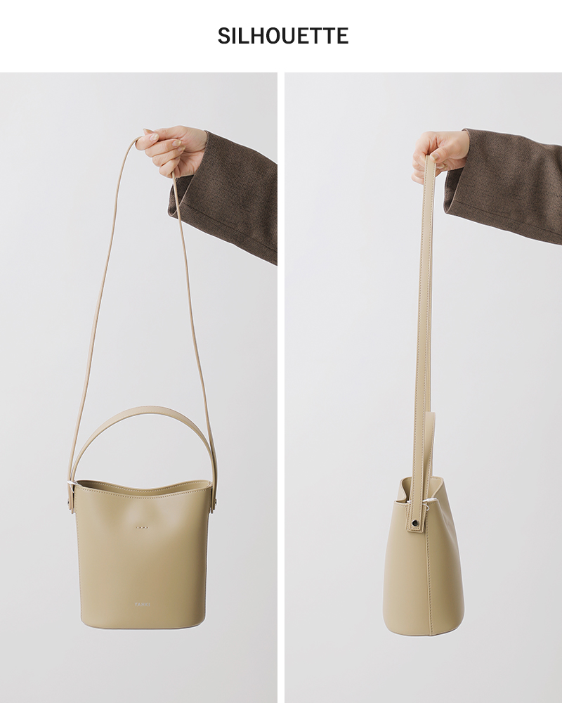 YAHKI(ヤーキ)フェイクレザークロスボディバッグyh-770