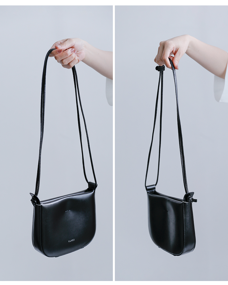 YAHKI(ヤーキ)ソフトダブルフェイスレザーショルダーバッグyh-786