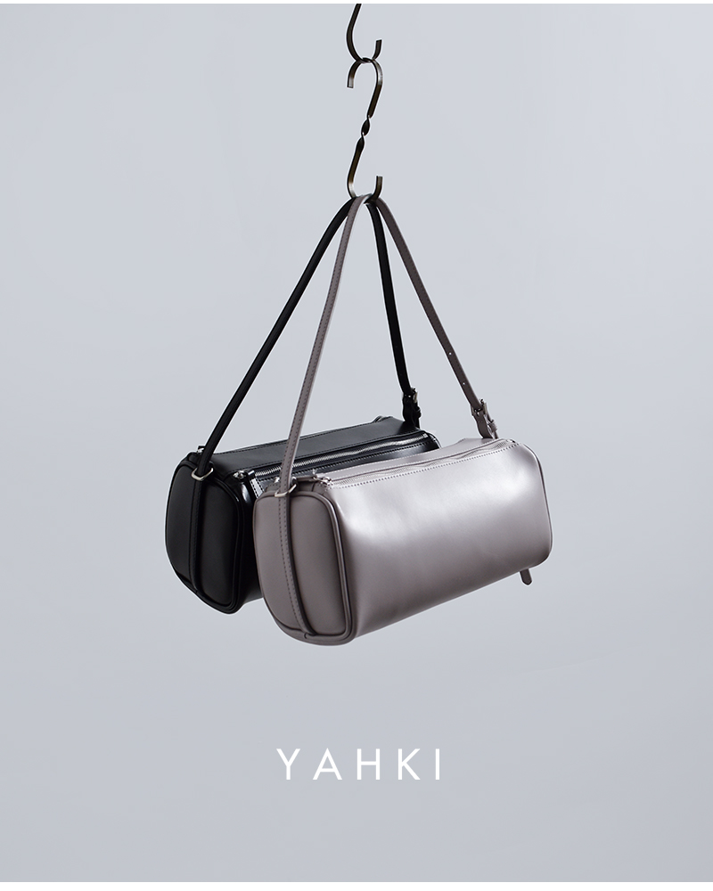 YAHKI(ヤーキ)ソフトダブルフェイスレザーショルダーバッグyh-788