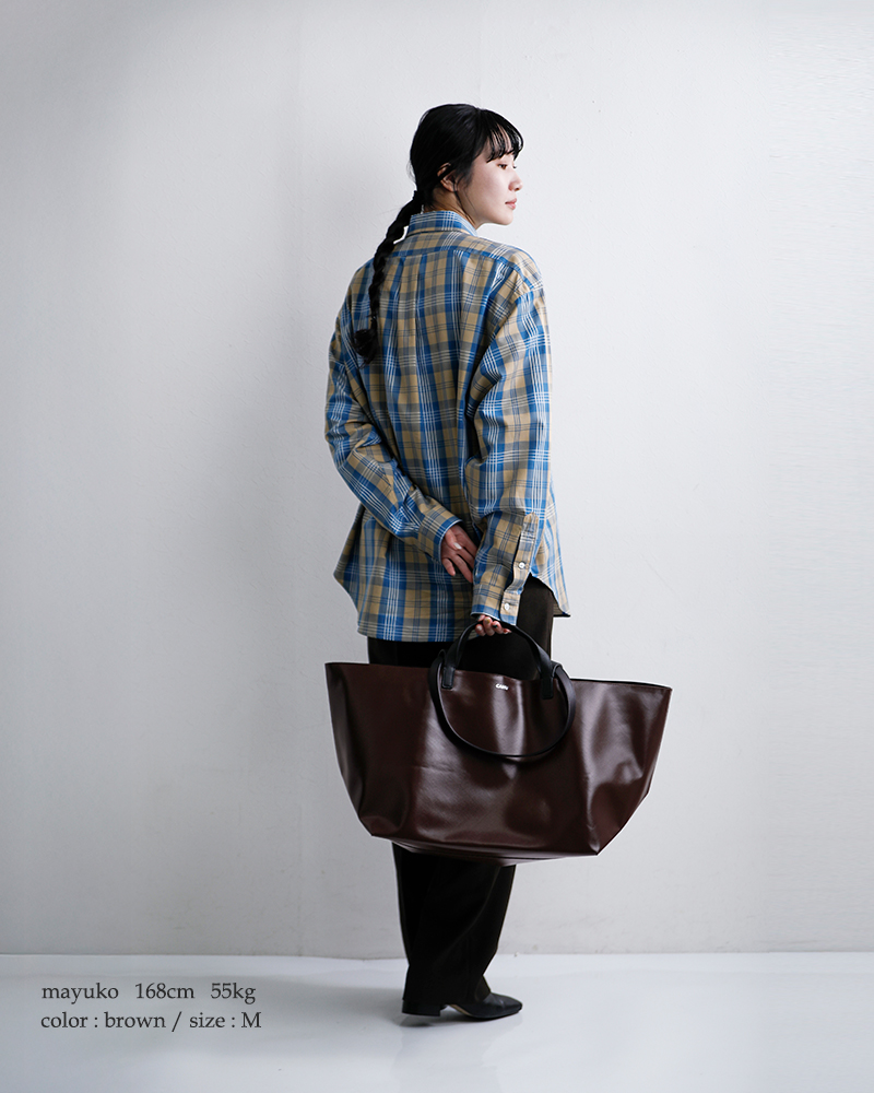 CAHU(カウ)プラティーク2wayトートバッグM“PratiqueZipM”pratique-zip-same1