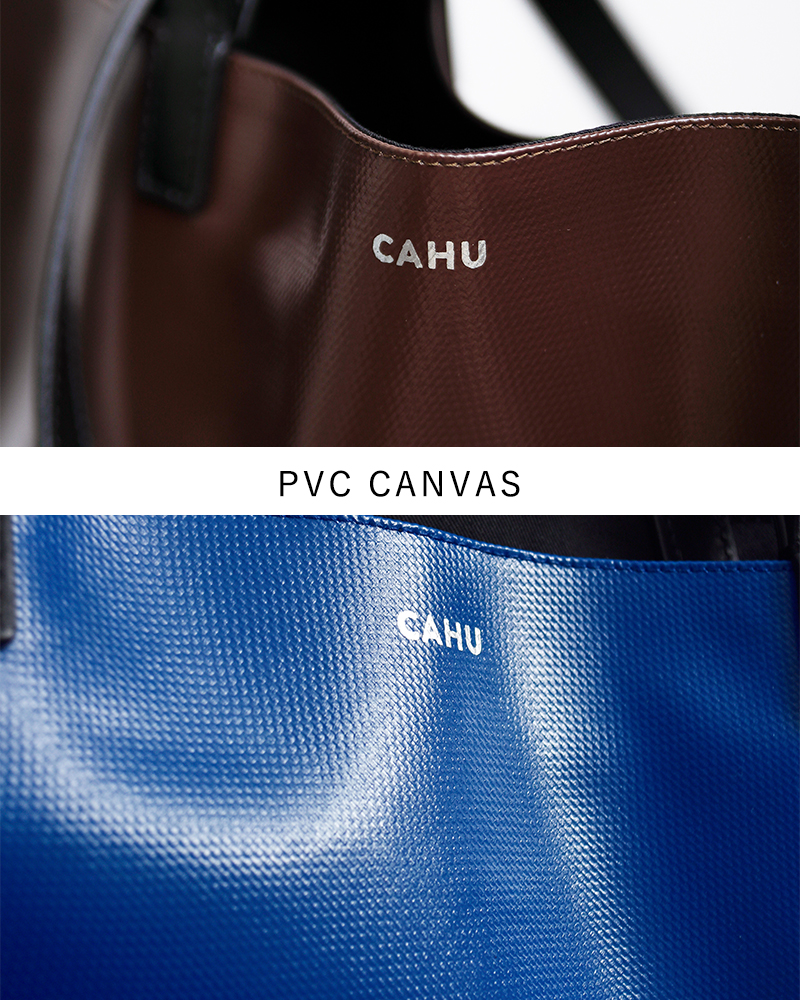 CAHU(カウ)プラティーク2wayトートバッグM“PratiqueZipM”pratique-zip-same1