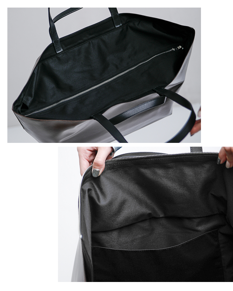 CAHU(カウ)プラティーク2wayトートバッグM“PratiqueZipM”pratique-zip-same1
