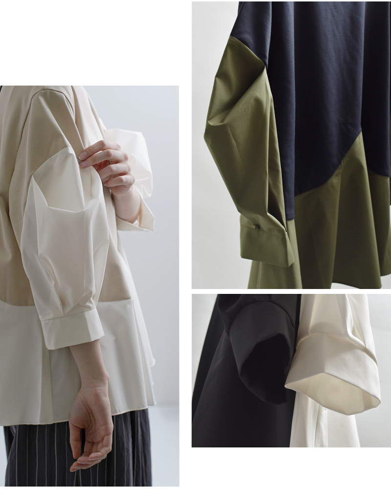 MARECHAL TERRE(マルシャルテル)カーブペプラムプルオーバーzmt261ct015