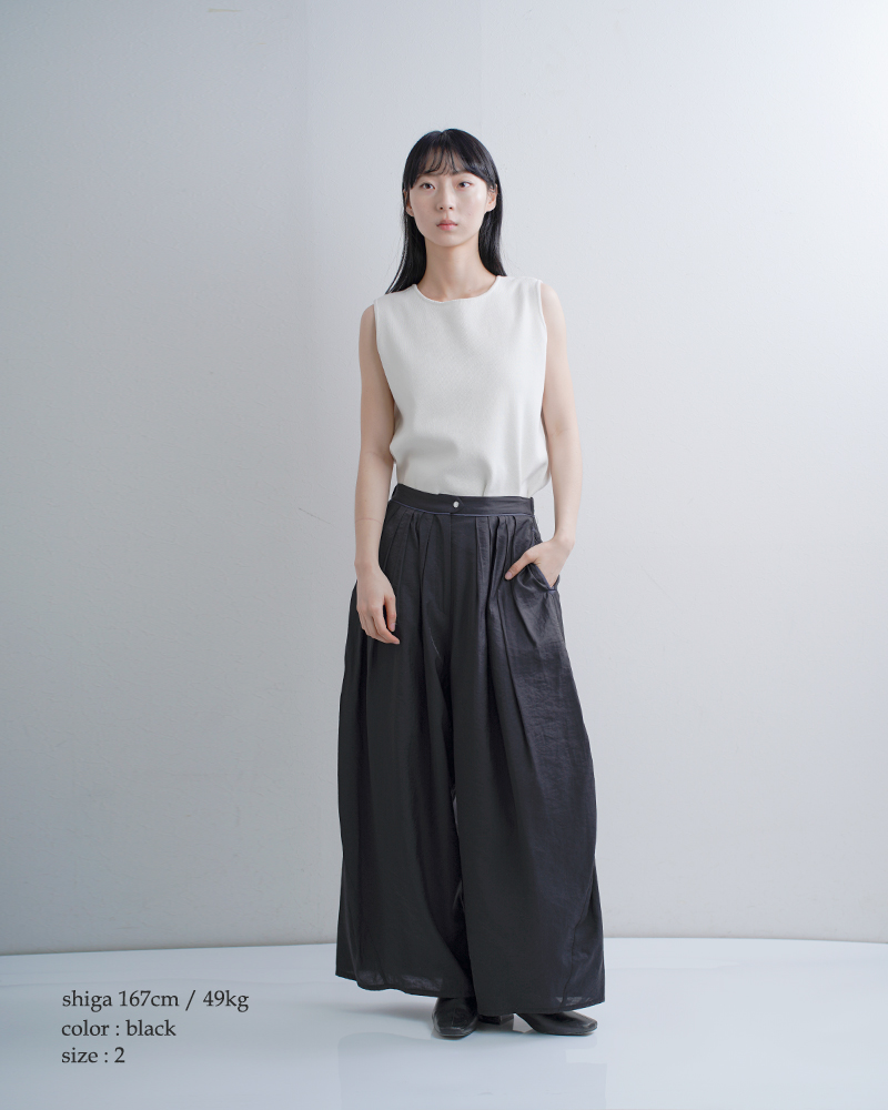 MARECHAL TERRE(マルシャルテル)ウエスタンタックコクーンパンツzmt261pt013