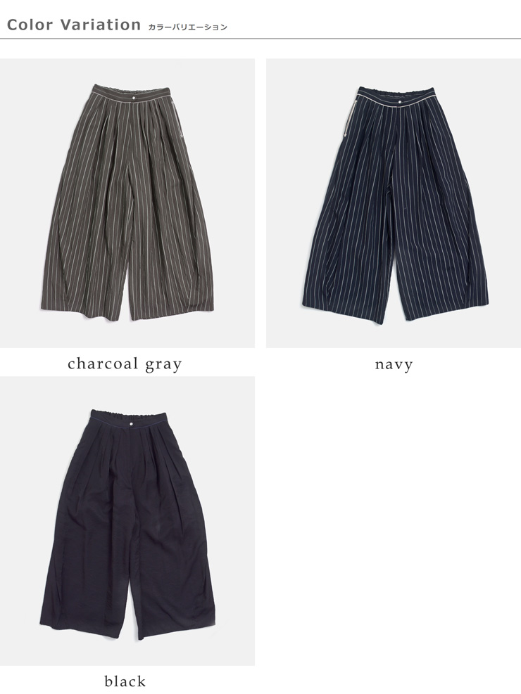 MARECHAL TERRE(マルシャルテル)ウエスタンタックコクーンパンツzmt261pt013